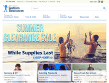 Tablet Screenshot of nationalautismresources.com